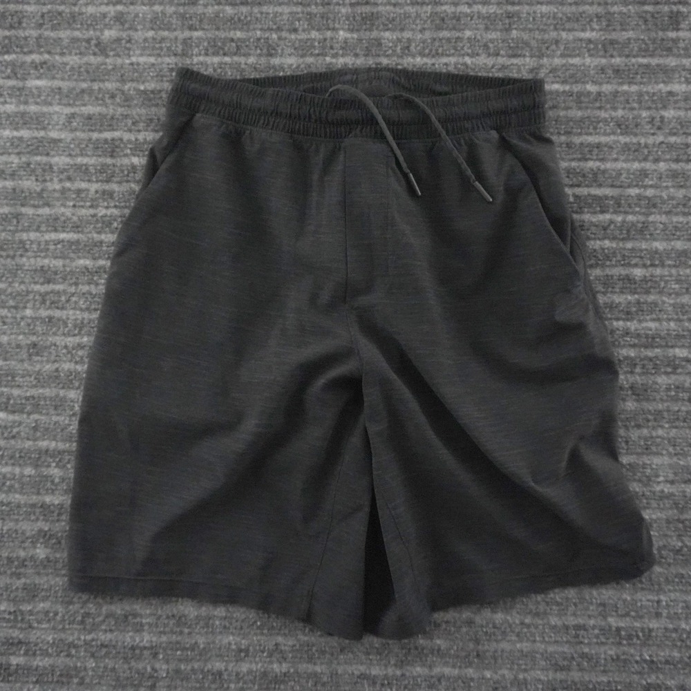 Lululemon Pace Breaker Athletic Shorts Mens S Black Lined Training Gym Shorts